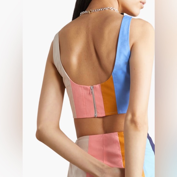 STAUD cropped striped top - Picture 3 of 6